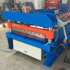 滄州睿馳壓瓦機械廠加工定制各種異形冷彎成型設(shè)備 彩鋼壓瓦機